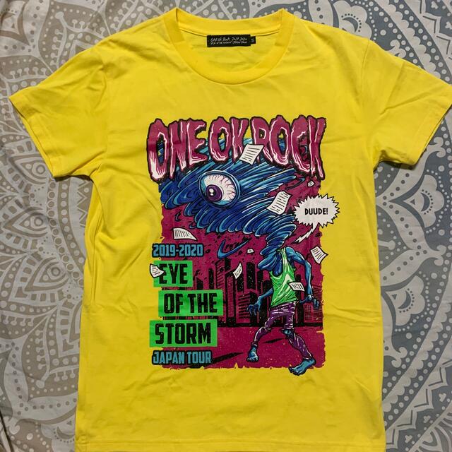 ONE OK ROCK イエロー Tシャツ Lサイズ ONE OK ROCK Tシャツ 日本ドームツアー - メルカリ