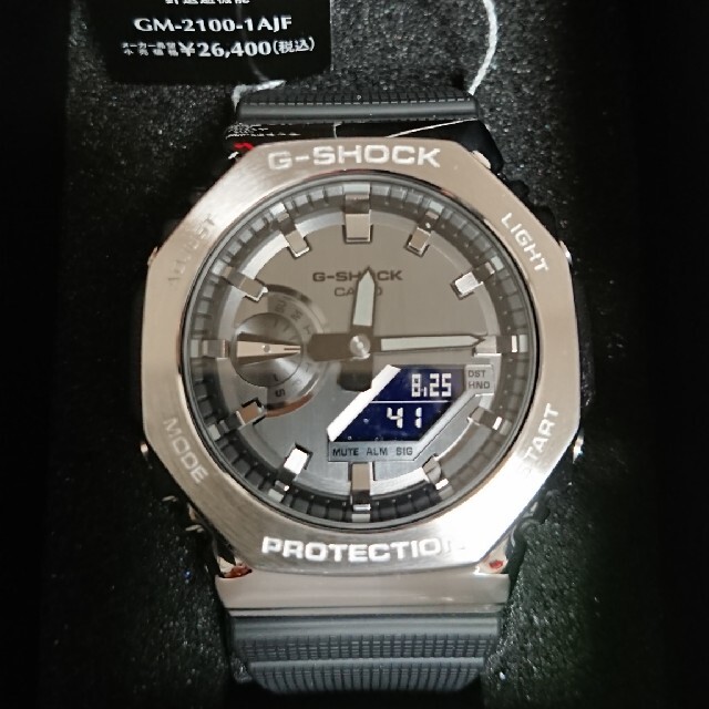 G-SHOCK(ジーショック)のG-SHOCK GM-2100-1AJF メンズの時計(腕時計(アナログ))の商品写真