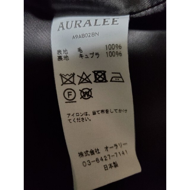 COMOLI(コモリ)のAURALEE　チェックブルゾン　4 メンズのジャケット/アウター(ブルゾン)の商品写真