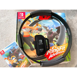 ニンテンドースイッチ(Nintendo Switch)のリングフィット アドベンチャー(家庭用ゲームソフト)