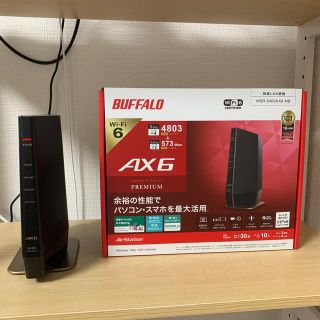 バッファロー(Buffalo)のバッファロー　無線LANルーター　WSR-5400AX6(PC周辺機器)