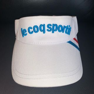 ルコックスポルティフ(le coq sportif)のルコック　ゴルフ　サンバイザー　帽子(キャップ)