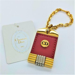 クリスチャンディオール(Christian Dior)のChristian Dior ディオール バッグチャーム キーリング ゴールド(キーホルダー)