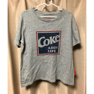 ジーユー(GU)のGU CokeTシャツ Lサイズ(Tシャツ(半袖/袖なし))