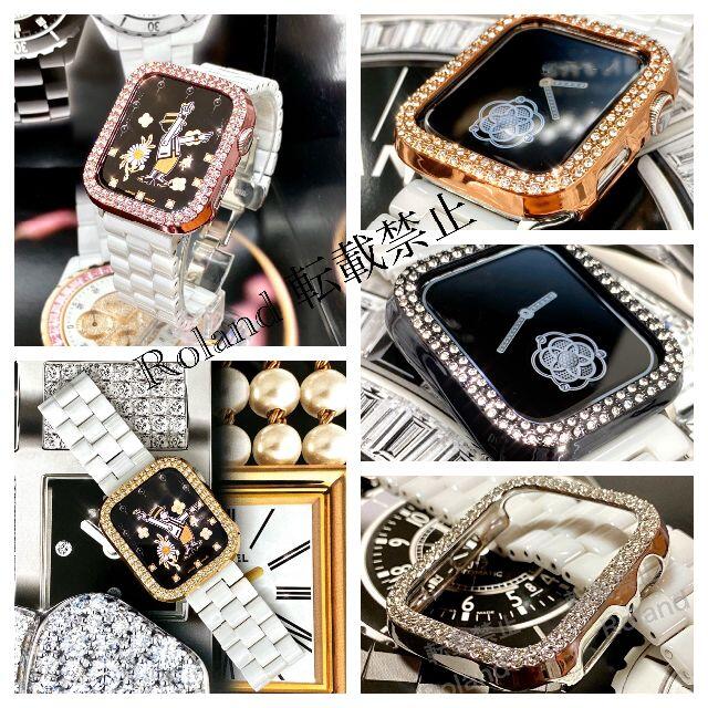 アップルウォッチ　最高ランクダイヤカバー レディースのファッション小物(腕時計)の商品写真