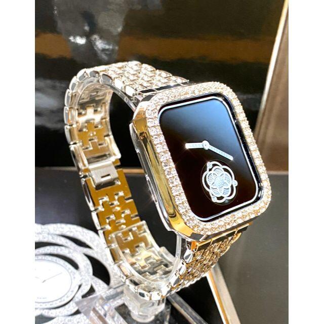 アップルウォッチ　最高ランクダイヤカバー レディースのファッション小物(腕時計)の商品写真
