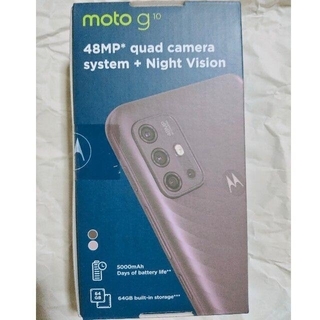 Motorola(モトローラ)moto g10 4GB/64GB simフリーの通販 by まき's ...