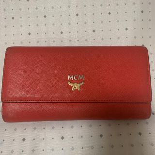 エムシーエム(MCM)のMCM/エムシーエム 三つ折り 長財布 ピンク レディース(財布)