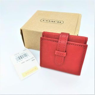 コーチ(COACH)のCOACH コーチ ミニ フォトフレーム 写真入れ レッド 赤(その他)