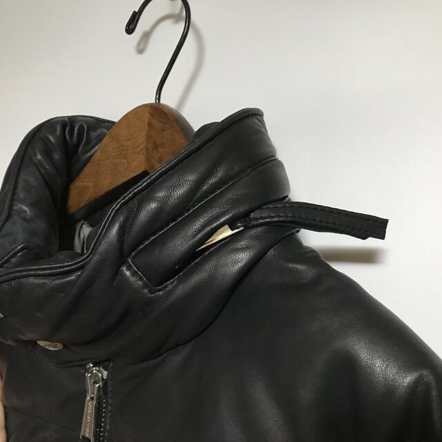 DSQUARED2 レザーダウンジャケット レディース ディースクエアード