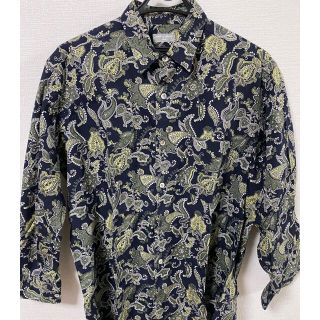 コムデギャルソン(COMME des GARCONS)のCOMME des GARCONS ペイズリーシャツ　80s  (シャツ)