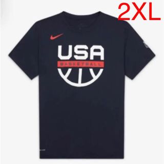 ナイキ(NIKE)のナイキ　USA バスケットボール　Tシャツ　2XL(Tシャツ/カットソー(半袖/袖なし))