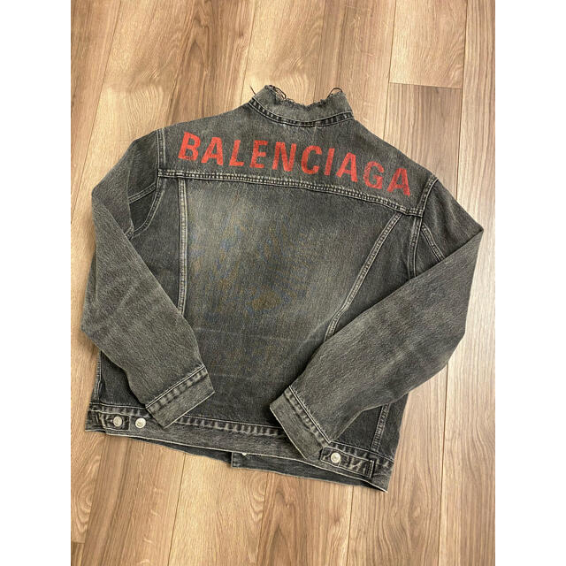 【レア】BALENCIAGA バレンシアガ　バッグロゴデニムJKT ウィメンズWTAPS