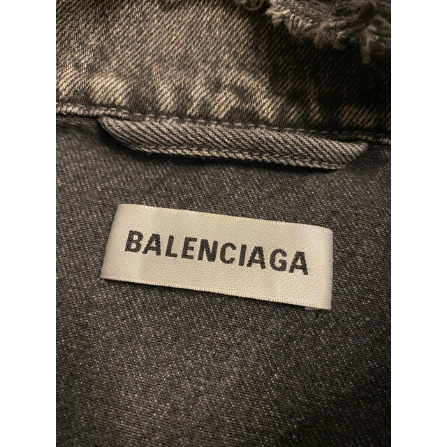 【レア】BALENCIAGA バレンシアガ　バッグロゴデニムJKT ウィメンズ