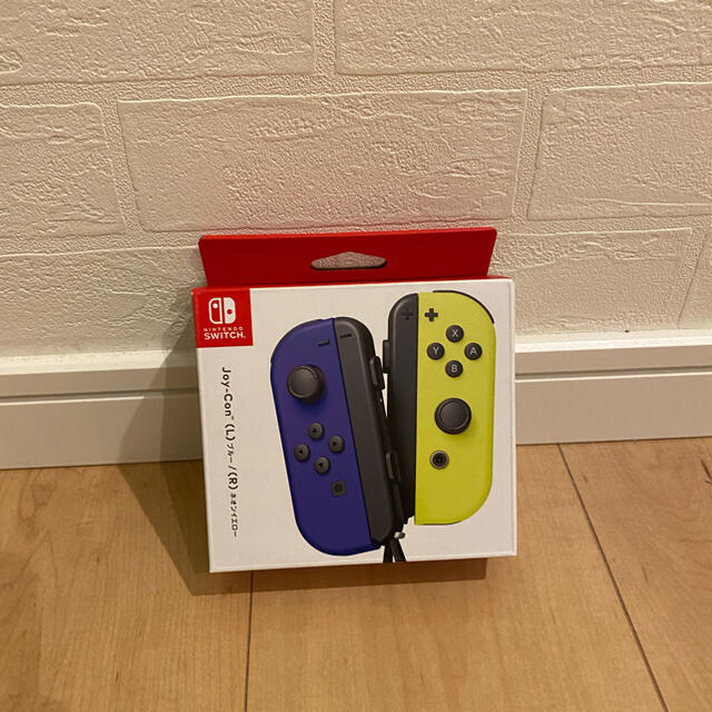 【新品未使用】Switch Joy-Con ブルー ネオンイエロー