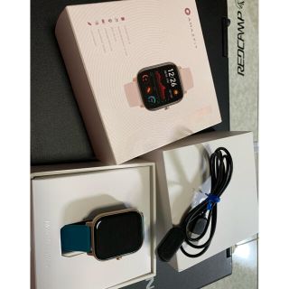 アンドロイド(ANDROID)のAmazfit GTS ローズピンク スマートウォッチ 睡眠 心拍 運動(その他)