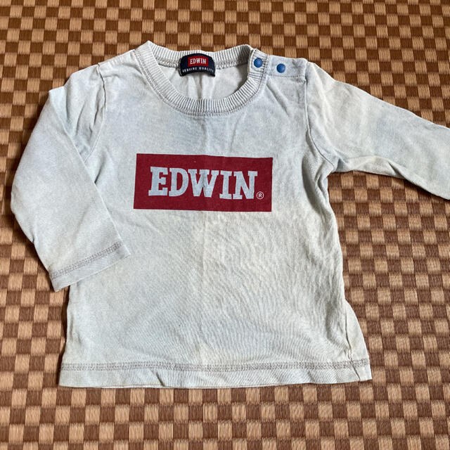 EDWIN(エドウィン)のEDWIN ロンＴ 80 キッズ/ベビー/マタニティのベビー服(~85cm)(Ｔシャツ)の商品写真