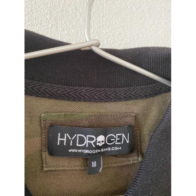 HYDROGEN(ハイドロゲン)のHYDROGEN ハイドロゲン　ポロシャツ　迷彩 メンズのトップス(ポロシャツ)の商品写真