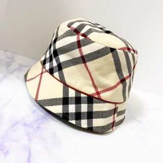 バーバリーブルーレーベル(BURBERRY BLUE LABEL)のバーバリーブルーレーベル　チェック　ハット　バケットハット(ハット)