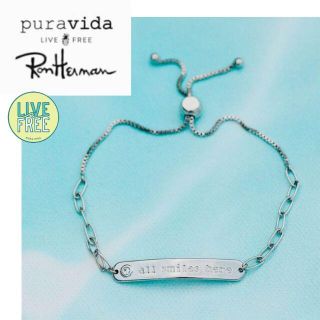 ロンハーマン(Ron Herman)のRonHerman★Pura Vida ブレスレット★ベッカム愛用・日本未発売(ブレスレット/バングル)