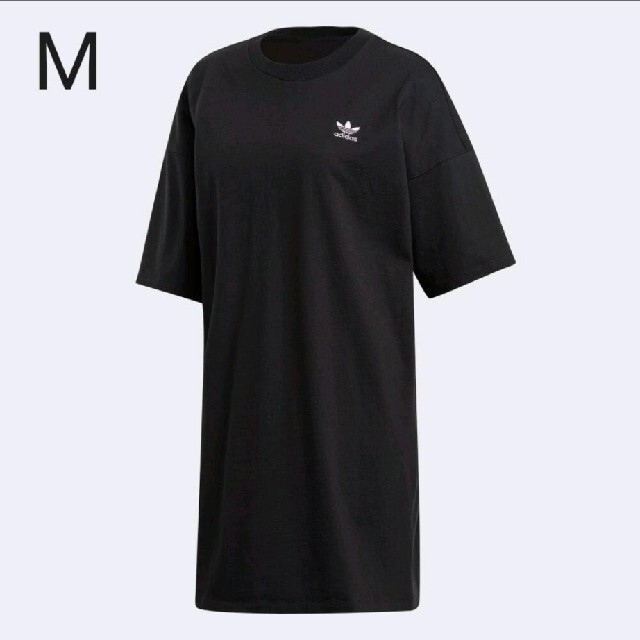 adidas(アディダス)のadidas originals Ｔシャツワンピース　オーバーサイズＴ レディースのワンピース(ひざ丈ワンピース)の商品写真