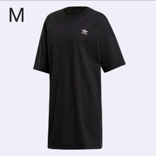 アディダス(adidas)のadidas originals Ｔシャツワンピース　オーバーサイズＴ(ひざ丈ワンピース)