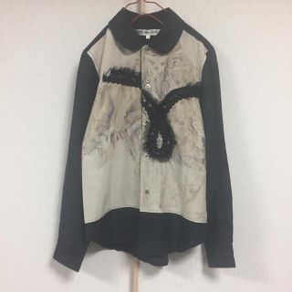 コムデギャルソン(COMME des GARCONS)のコムデギャルソン★だまし絵シャツ◾︎コレクションライン(シャツ/ブラウス(長袖/七分))