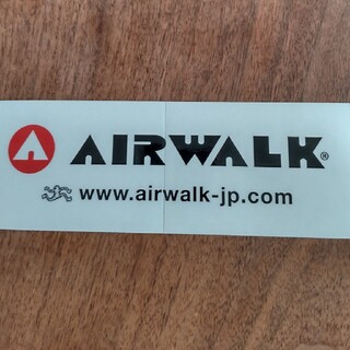 エアウォーク(AIRWALK)のAIR WALKステッカー(スケートボード)