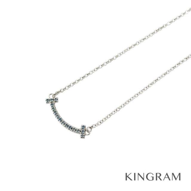 売れ筋】 Tiffany ネックレス ミニ Tスマイル ティファニー - Co