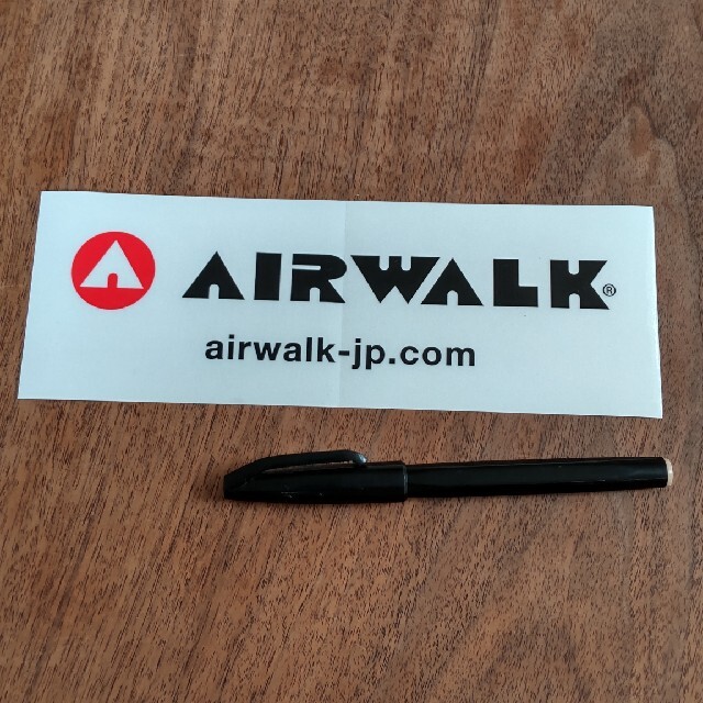 AIRWALK(エアウォーク)のAIR WALKステッカー スポーツ/アウトドアのスポーツ/アウトドア その他(サーフィン)の商品写真