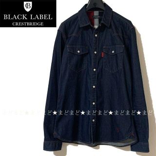 ブラックレーベルクレストブリッジ(BLACK LABEL CRESTBRIDGE)のブラックレーベルクレストブリッジ ウエスタン デニム シャツ 2 M(シャツ)