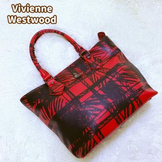 ヴィヴィアンウエストウッド(Vivienne Westwood)のVivienne Westwood トートバッグ オーブ PVC 総柄(トートバッグ)