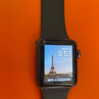 アップルウォッチ(Apple Watch)のApplewatch  series3  38mm GPSモデル(腕時計(デジタル))