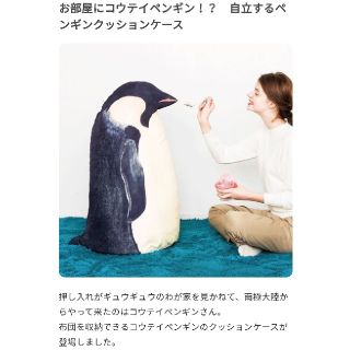 コウテイペンギンクッションケース(その他)