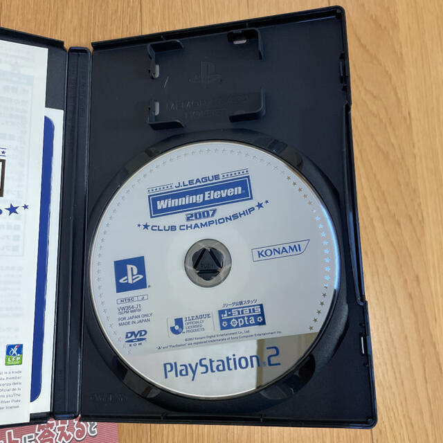 PlayStation2(プレイステーション2)のPS2 ウィニングイレブン2007 クラブチャンピオンシップ エンタメ/ホビーのゲームソフト/ゲーム機本体(家庭用ゲームソフト)の商品写真