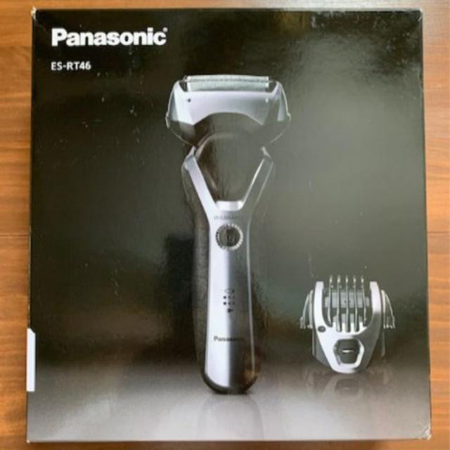Panasonic(パナソニック)のpanasonic シェーバー ES-RT46-S [3枚刃  コスメ/美容のシェービング(カミソリ)の商品写真