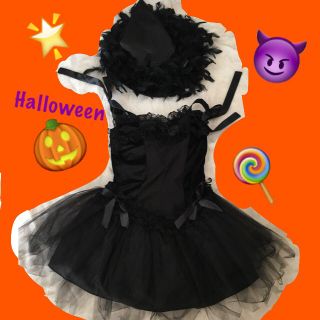 クレアーズ(claire's)の【10/23ご購入で明日発送！】ハロウィン♡魔女コスプレ(衣装一式)