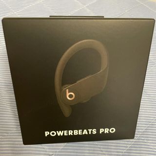 ビーツバイドクタードレ(Beats by Dr Dre)の【正規】POWERBEATS PRO  モスグリーン　ケース付き(ヘッドフォン/イヤフォン)