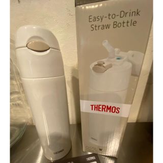 サーモス(THERMOS)の[未使用]サーモス fhl551 クリームホワイト(水筒)