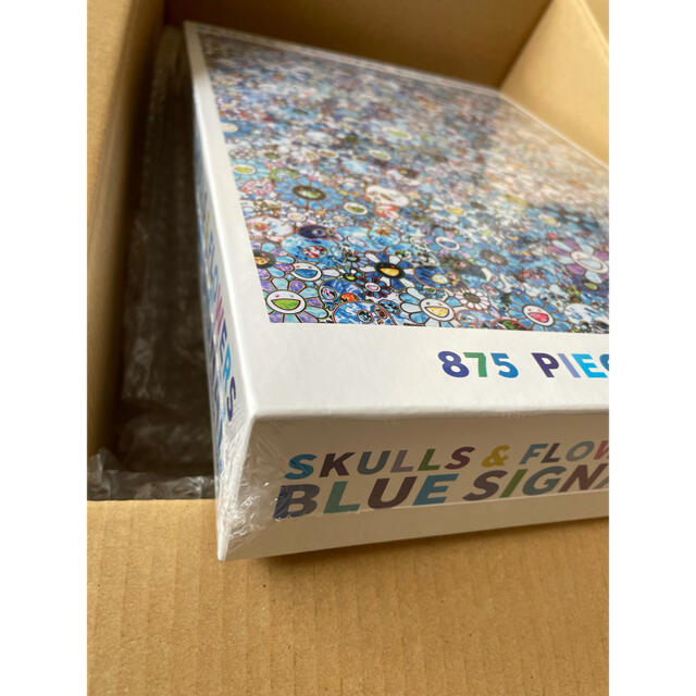 Jigsaw Puzzle SKULLS&FLOWERS BLUE SIGNAL エンタメ/ホビーのおもちゃ/ぬいぐるみ(その他)の商品写真