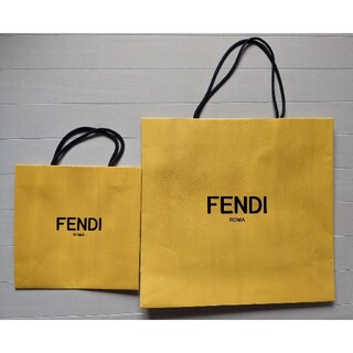 フェンディ(FENDI)のフェンディ FENDI■ショッパー 大小 2枚セット■未使用(ショップ袋)