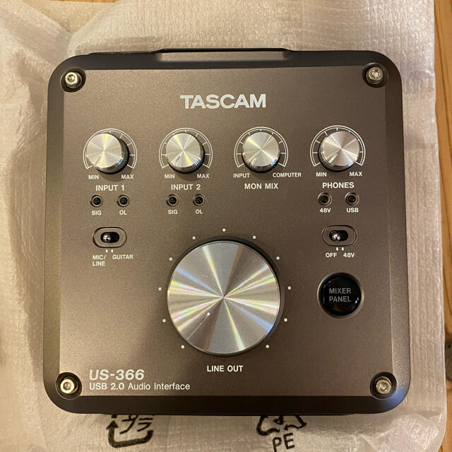 TASCAM US-366 オーディオインターフェイス