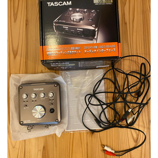 TASCAM US-366 オーディオインターフェイス 楽器のDTM/DAW(オーディオインターフェイス)の商品写真