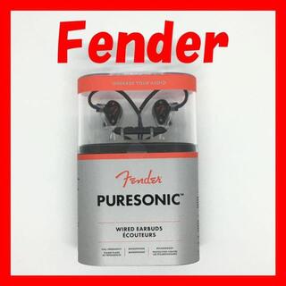 フェンダー(Fender)のFender PURESONIC WIRED EARBUDS BLACK ME…(ヘッドフォン/イヤフォン)