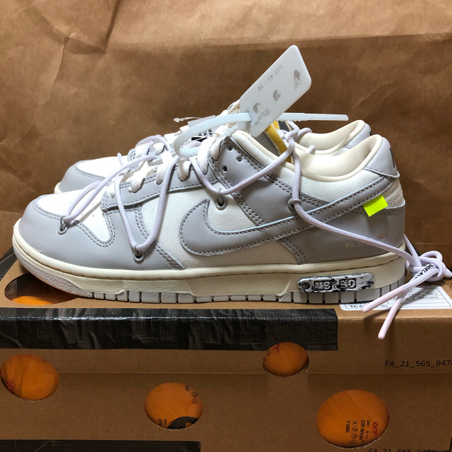 OFF-WHITE × NIKE DUNK LOW 1 OF 50 "49"