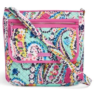 ヴェラブラッドリー(Vera Bradley)の【未使用新品】ヴェラ バッグ IN WILDFLOWER PAISLEY(メッセンジャーバッグ)