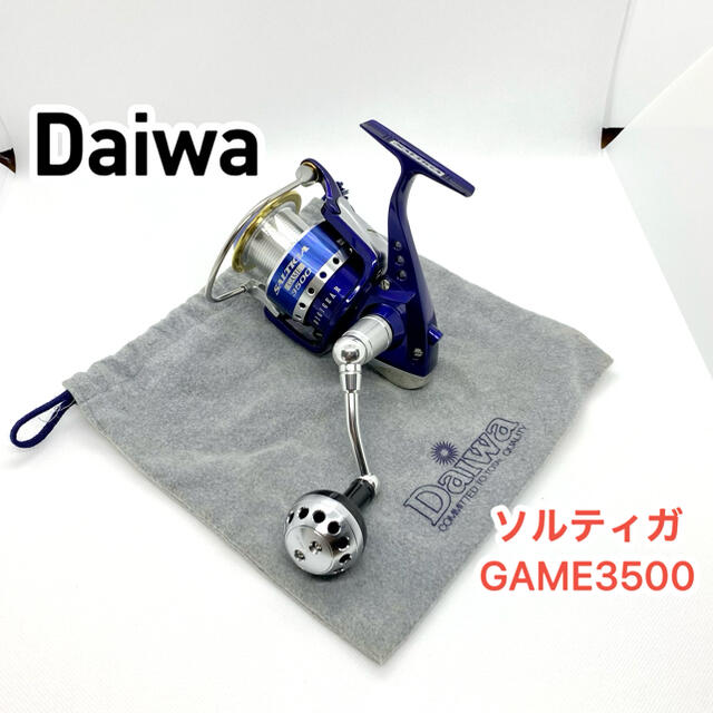 【箱なし美品】Daiwa ダイワ ソルティガ GAME3500 スピニングリールダイワ