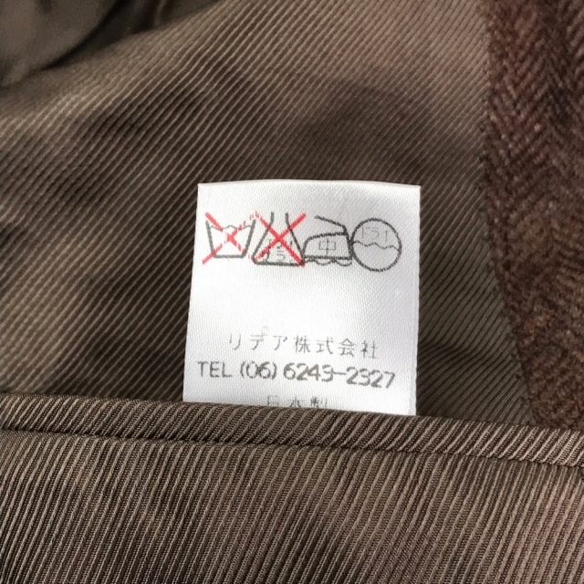 STRASBURGO ストラスブルゴ テーラードジャケット ブラウン 44メンズ メンズのジャケット/アウター(テーラードジャケット)の商品写真