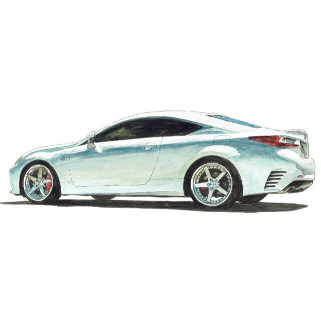 NC-549レクサスRC/RC F SPORT限定版画サイン額装作家平右ヱ門の通販 by ...