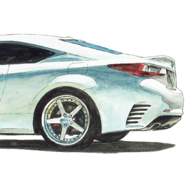 NC-549レクサスRC/RC F SPORT限定版画サイン額装作家平右ヱ門の通販 by ...